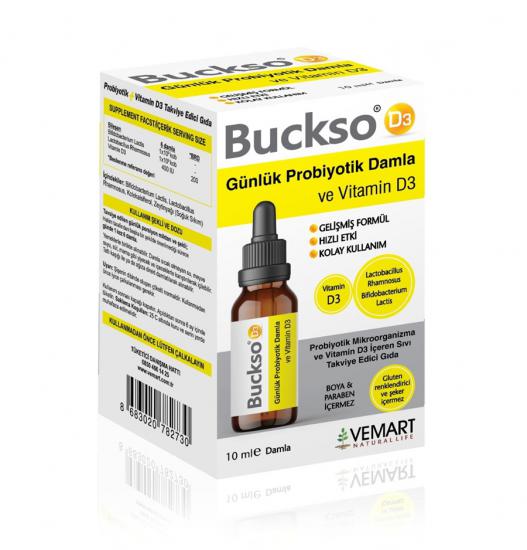 Probiyotik+D3 Vitamini İçeren Damla
