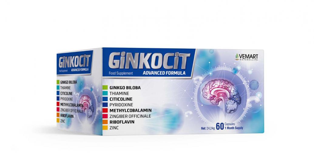 Ginkgo Biloba + Sitikolin + B Complex