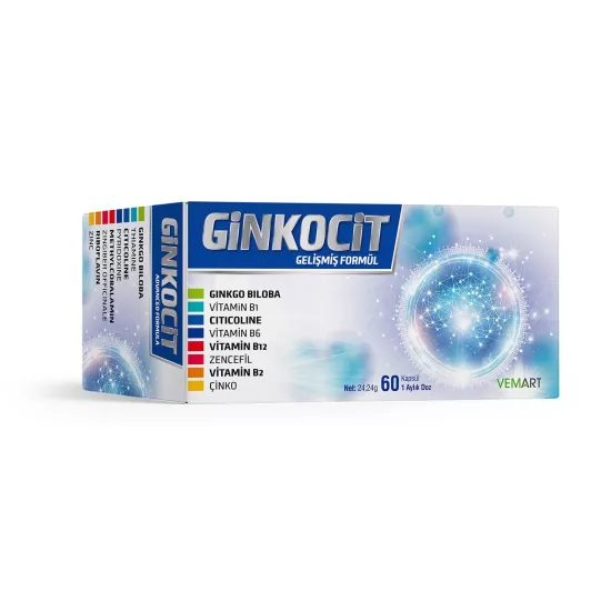 Ginkgo Biloba + Sitikolin + B Complex